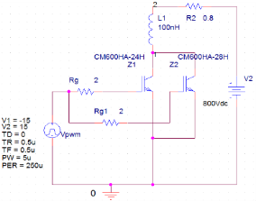 圖2 仿真電路圖