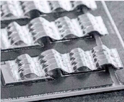 鋁帶鍵合實物圖