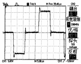 圖3 原始驅(qū)動波形